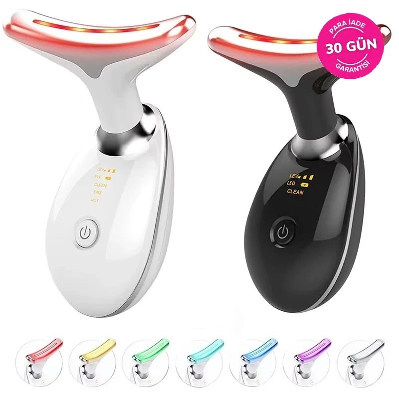 NUVIA 7-in-1 LED EMS Yüz masaj aleti