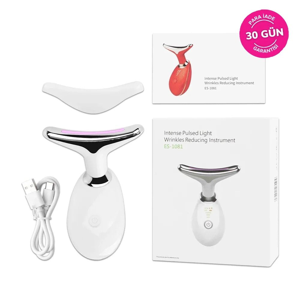 NUVIA 7-in-1 LED EMS Yüz masaj aleti