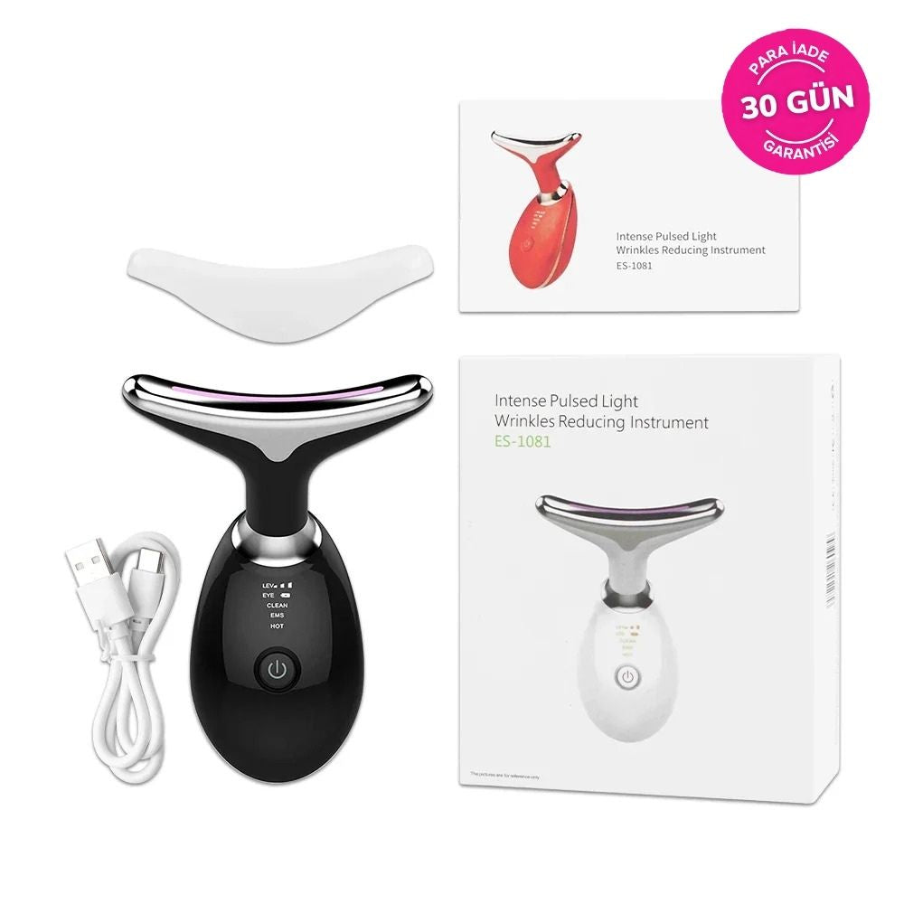 NUVIA 7-in-1 LED EMS Yüz masaj aleti