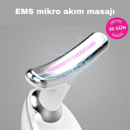 NUVIA 7-in-1 LED EMS Yüz masaj aleti